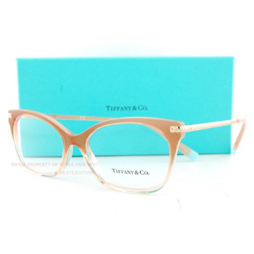 Tiffany Co. Eyeglass Frames TF 2194 8299 Sand Gradient 54mm Women