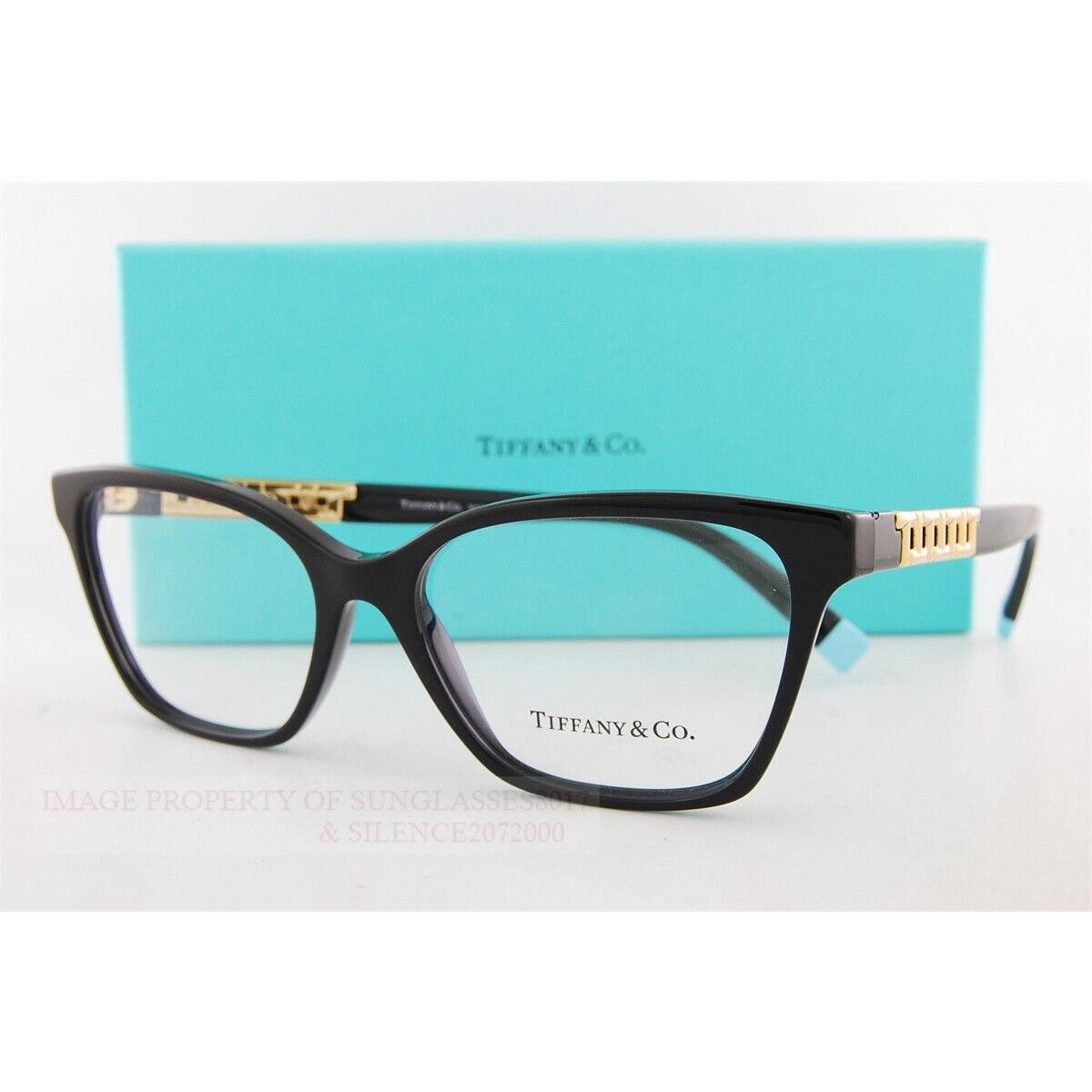 Tiffany Co. Eyeglass Frames TF 2228 8001 Black Size 54 For Women