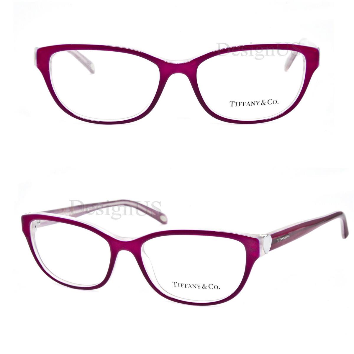 Tiffany Tiffany & Co. TF2087-H 8176 Cherry Pink Co. TF2087-H 8176 Cherry Pink Size 52/16/140 Eyeglasses Italy