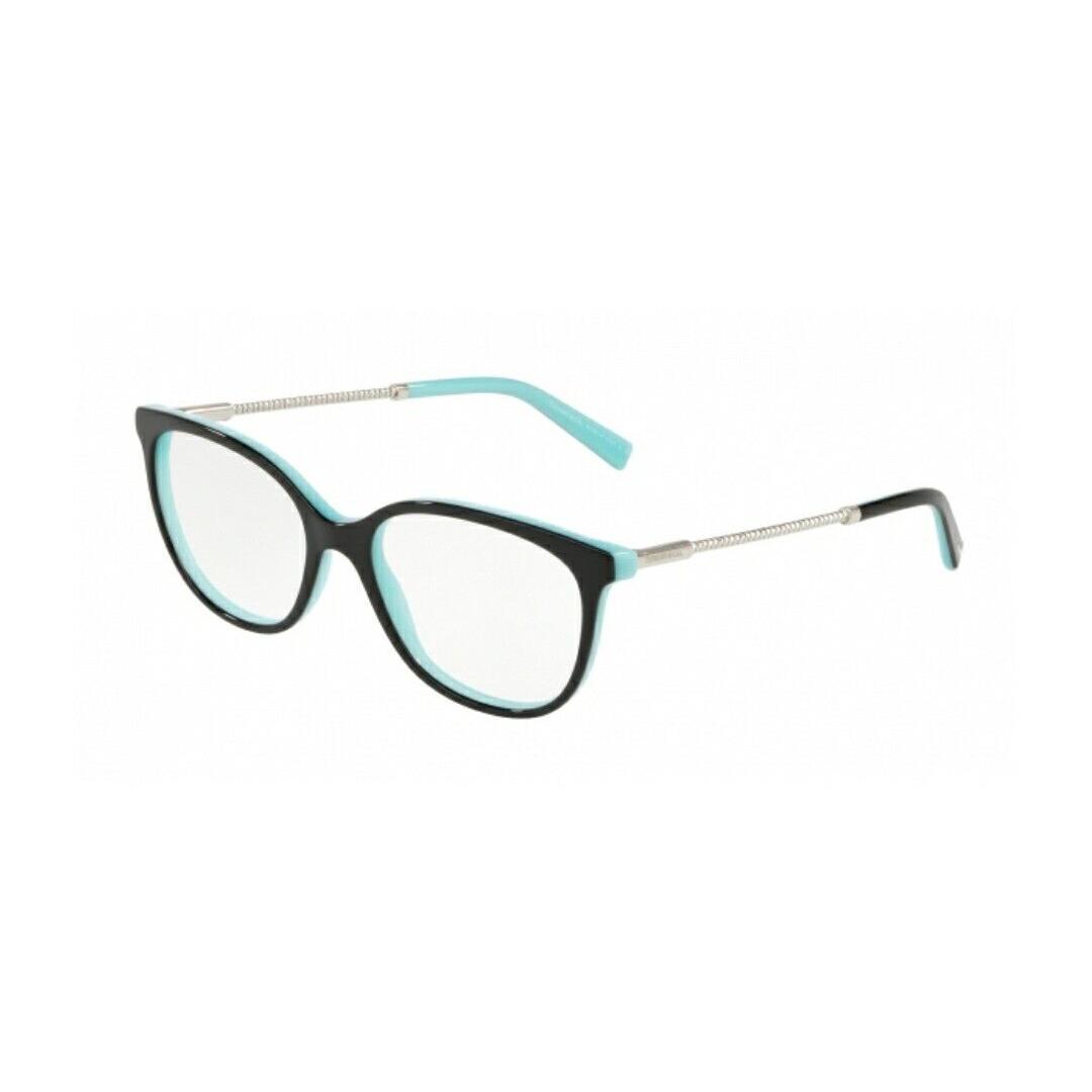 Tiffany Co. TF2168 8055 Eyeglasses Black / Blue 54mm Demo Lens