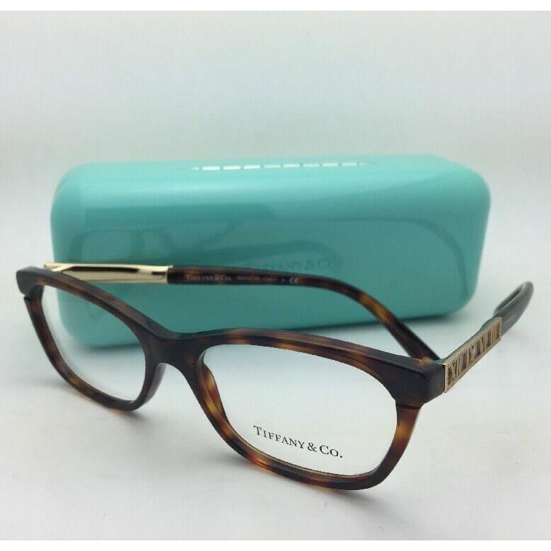 Tiffany Co. Eyeglasses Atlas Collection TF 2102 8002 52-16 140 Tortoise Frame