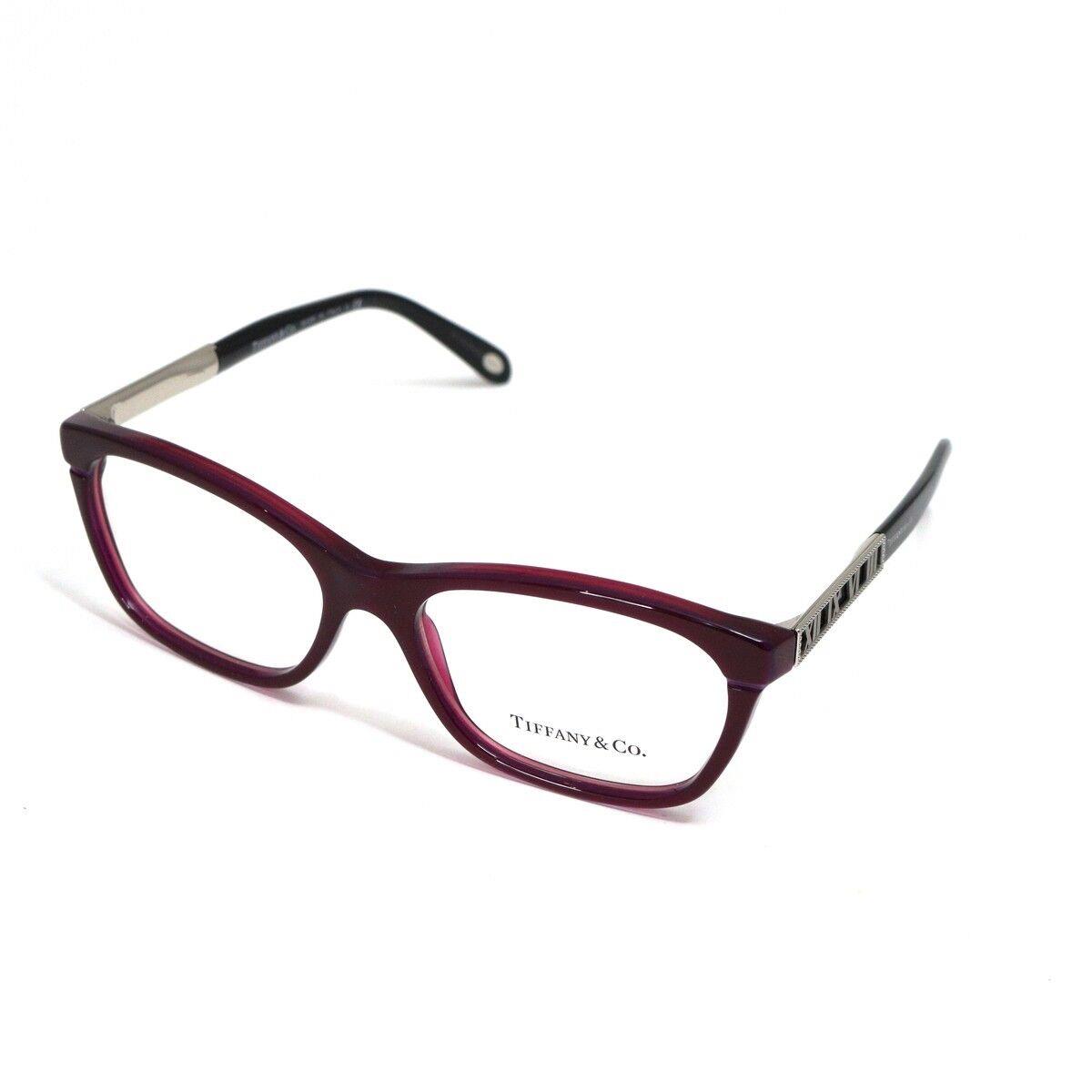 Tiffany Co. Eyeglasses TF 2102 F 8173 Burgundy on Black 54mm