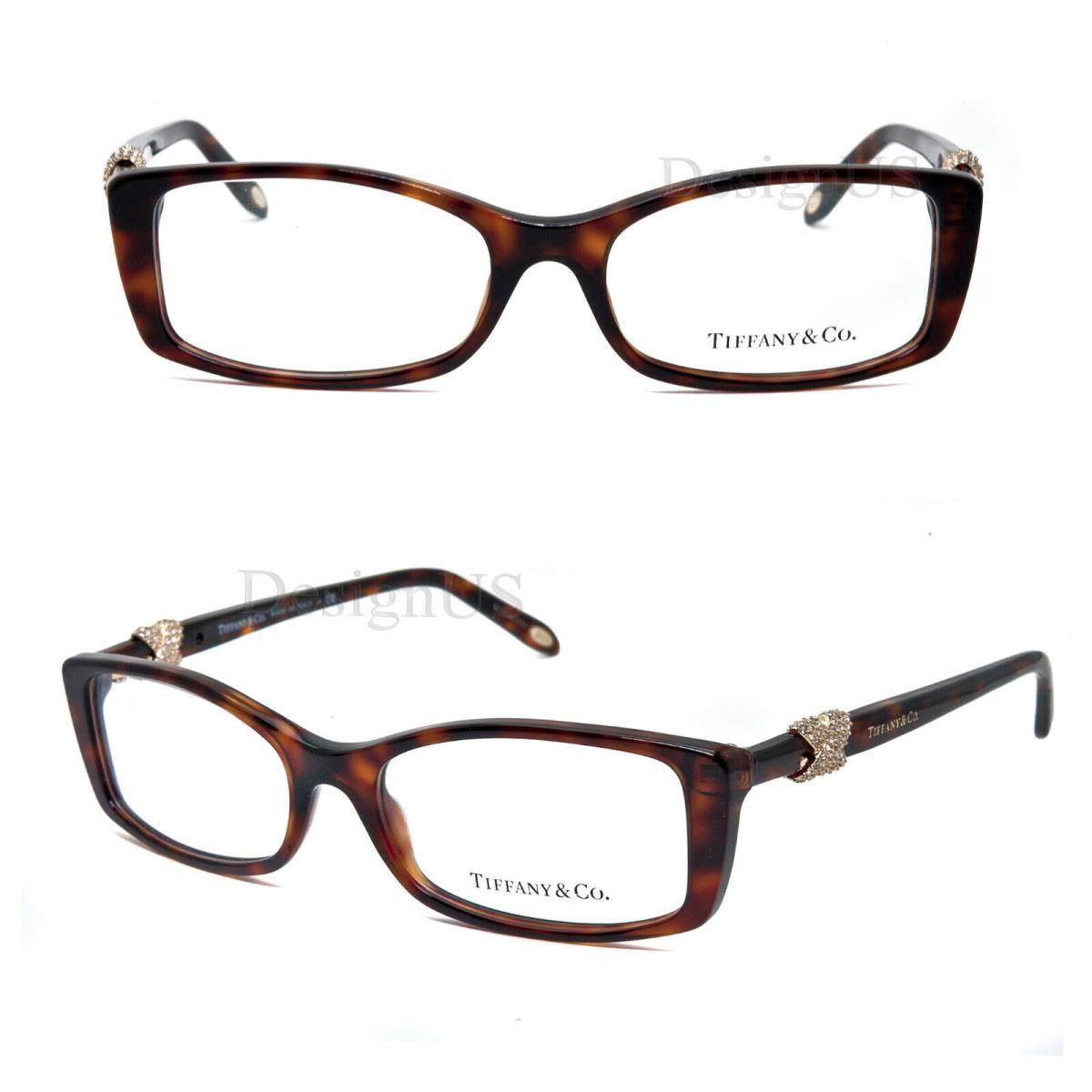 Tiffany Tiffany & Co. TF2110-B 8002 Crystal Havana Co. TF2110-B 8002 Crystal Havana 53/16/140 Eyeglasses - Italy