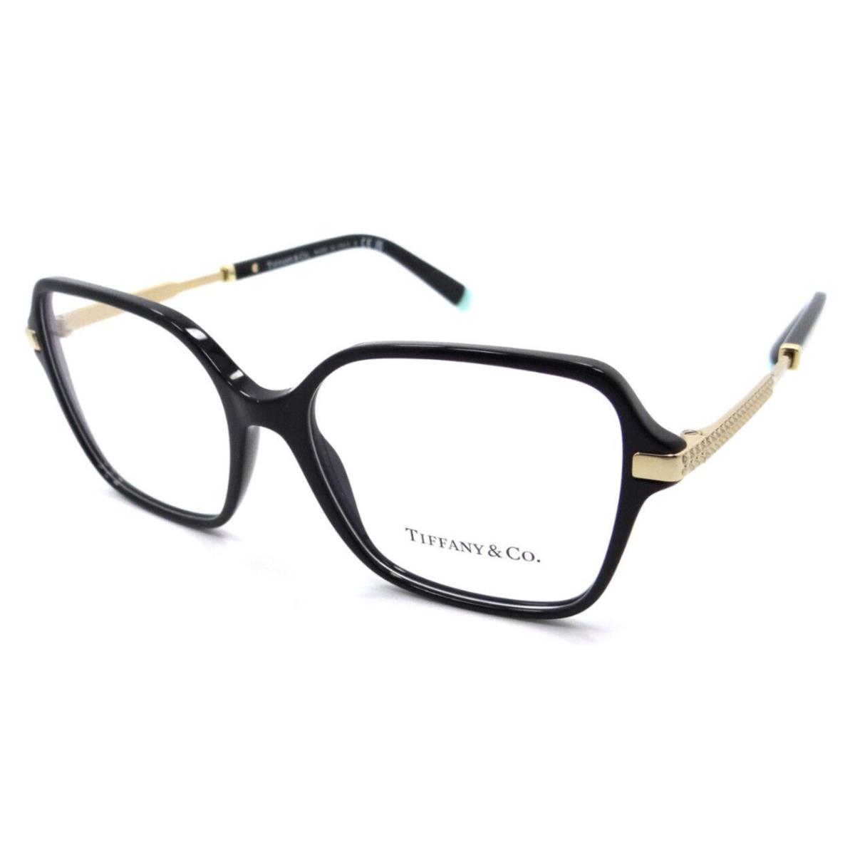 Tiffany Co Eyeglasses Frames TF 2222 8001 54-16-145 Black Made in Italy