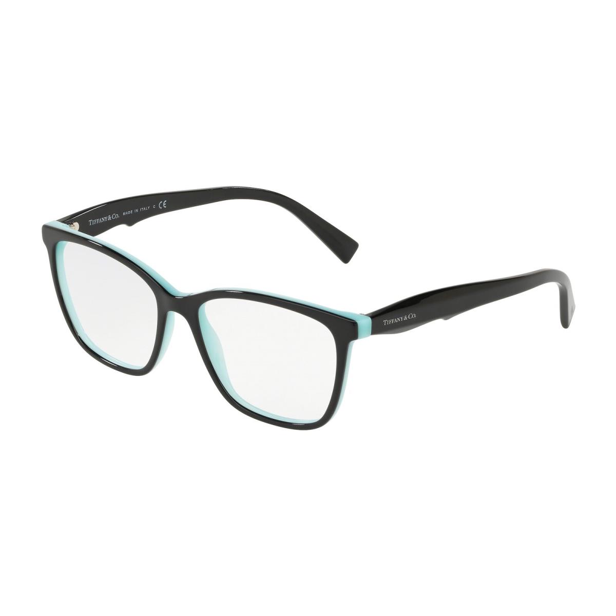 Tiffany Co. TF2182D 8055 Black On Tiffany Blue 52 mm Women`s Eyeglasses