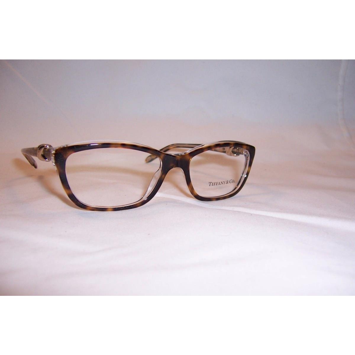 Tiffany CO Eyeglass TF 2074 Havana Transparent 8155 52mm RX