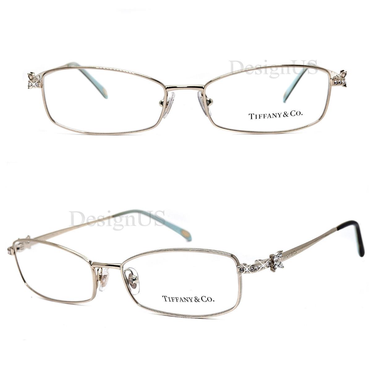 Tiffany Tiffany & Co. TF1098-B 6091 Crystal Light Gold Co. TF1098-B 6091 Crystal Light Gold 53/16/135 Eyeglasses Italy