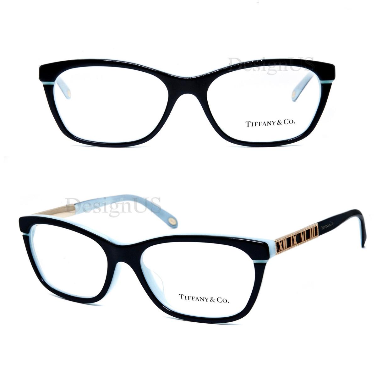 Tiffany Co. TF2102-F 8055 Black Blue 54/16/140 Eyeglasses Italy