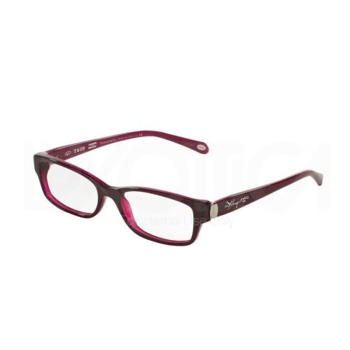 Tiffany Co. Eyeglasses TF 2115 8173 Pearl Plum Frame 52mm