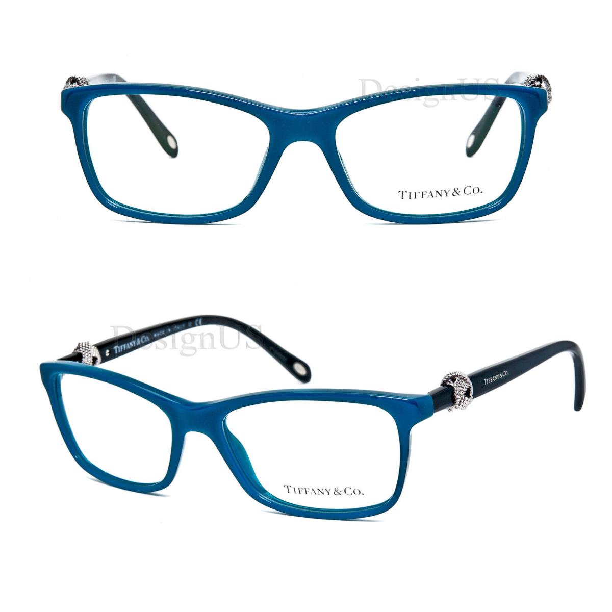 Tiffany Tiffany & Co. TF2104 8182 Petroleum Green Black Co. TF2104 8182 Petroleum Green Black 53/16/140 Eyeglasses Italy