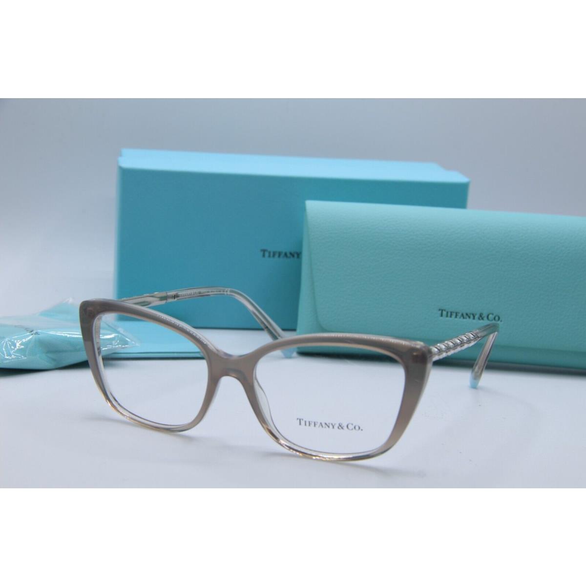 Tiffany Co. TF 2208-B 8335 Champagne Frames Eyeglasses 54-16