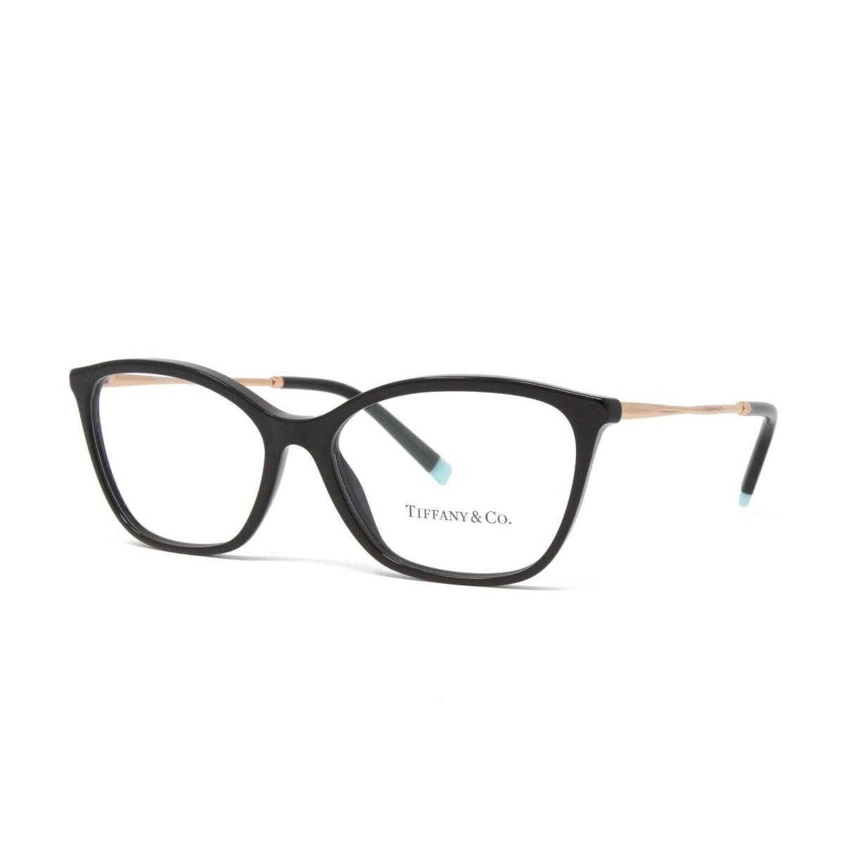 Tiffany Women`s Eyeglasses TF2205 8001 Black Demo Lens 55mm W/case