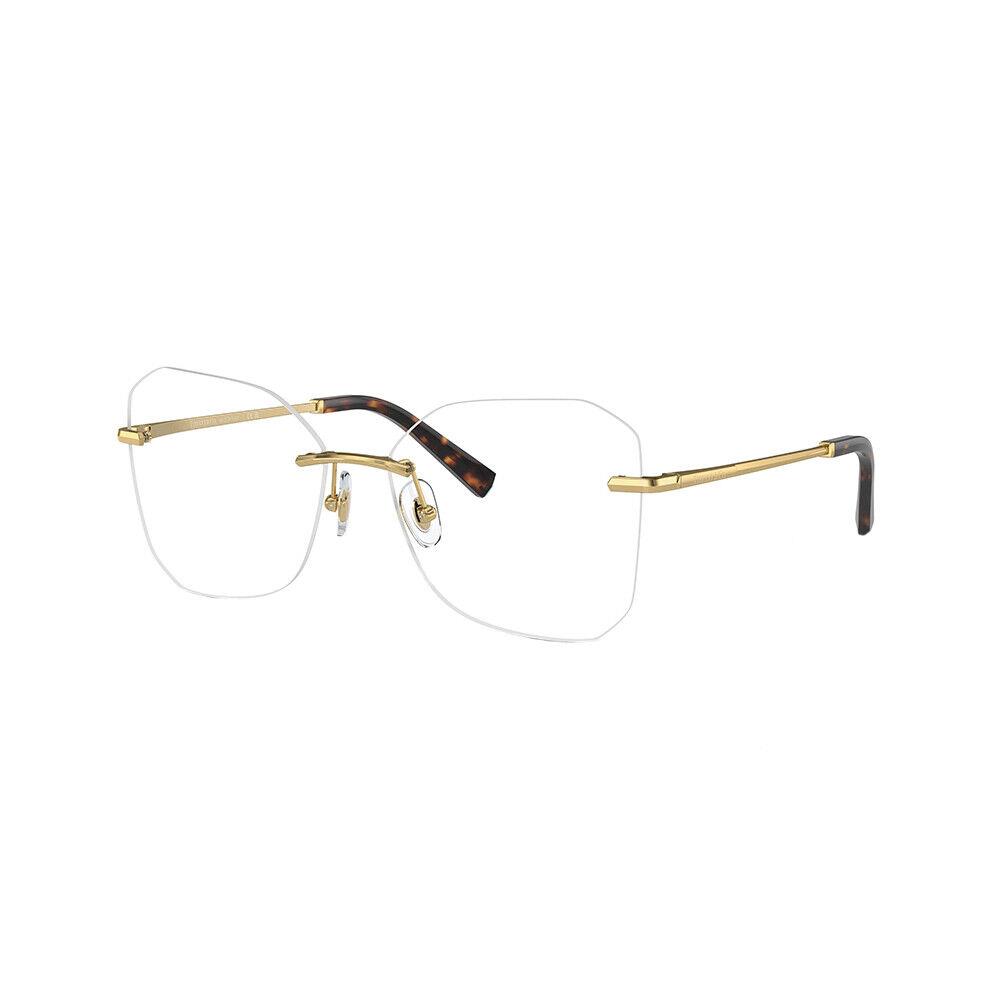 Tiffany Co. TF 1150 6002 Gold Metal Butterfly Eyeglasses 55mm