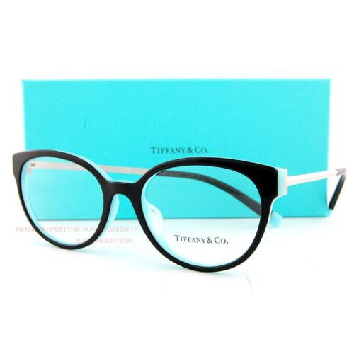 Tiffany Co. Eyeglass Frames 2191F 8055 Black Size 53mm For Women