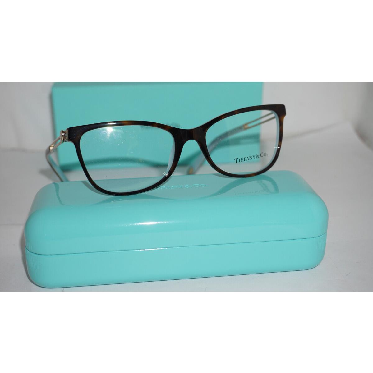 Tiffany Co. Eyeglasses Black Gold Heart Clear TF2151 8134 52 17 140