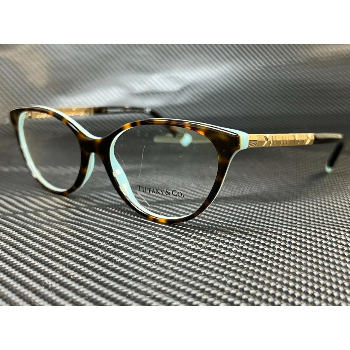 Tiffany TF2212 8134 Havana Cat Eye Women`s 54 mm Eyeglasses