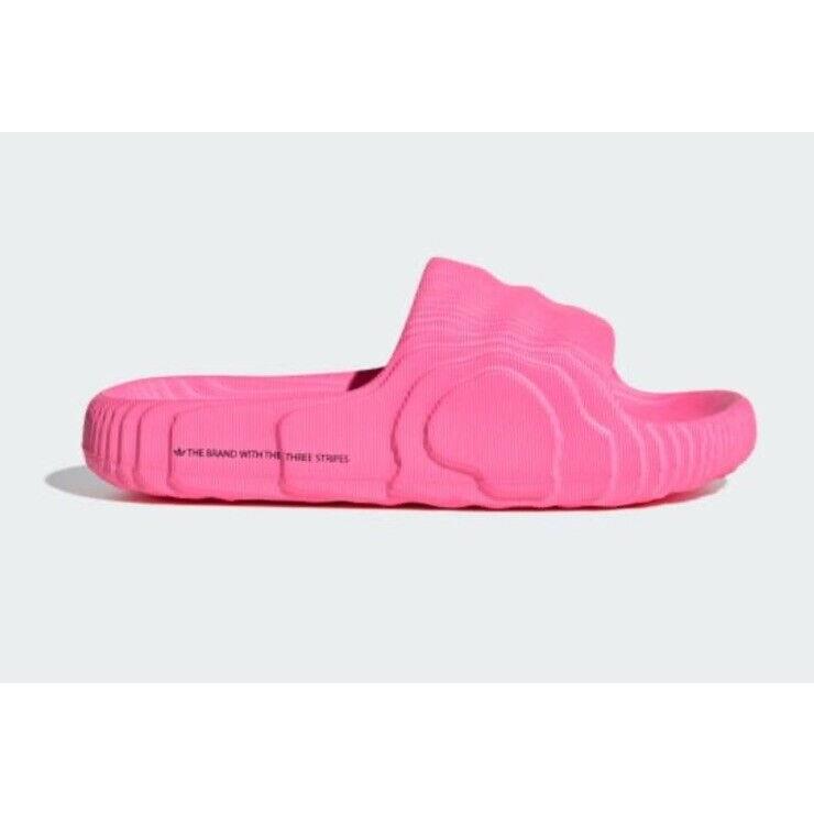 Adidas Originals Adilette 22 Lucid Pink Sandals Slides Men s 8 Women s 9