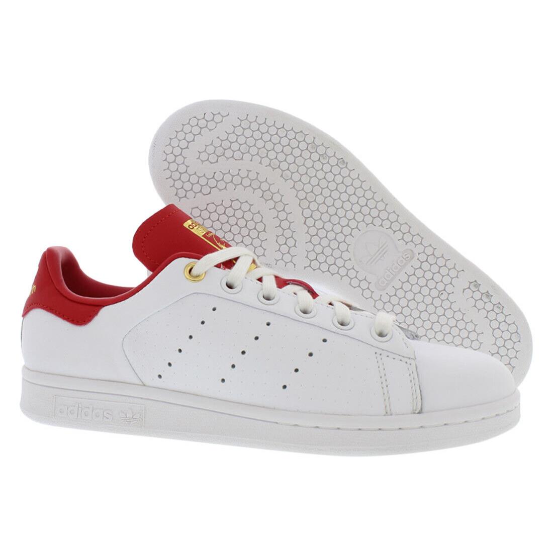 Adidas Originals Stan Smith W Womens Shoes Size 6 Color: White/red - White/Red, Main: White