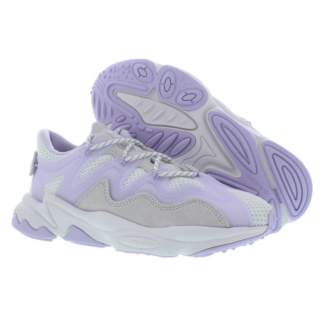 Adidas Originals Ozweego Plus W Womens Shoes Size 9.5 Color: Grey/white/light - Grey/White/Light Purple, Main: White