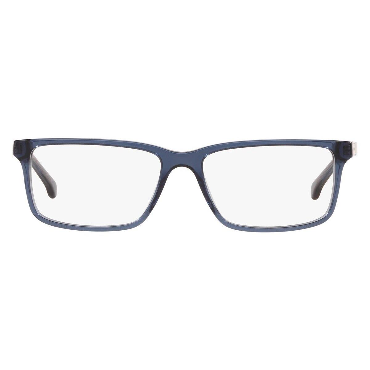 Brooks Brothers BB 2019 6134 Blue Eyeglasses Frame 55-15-145