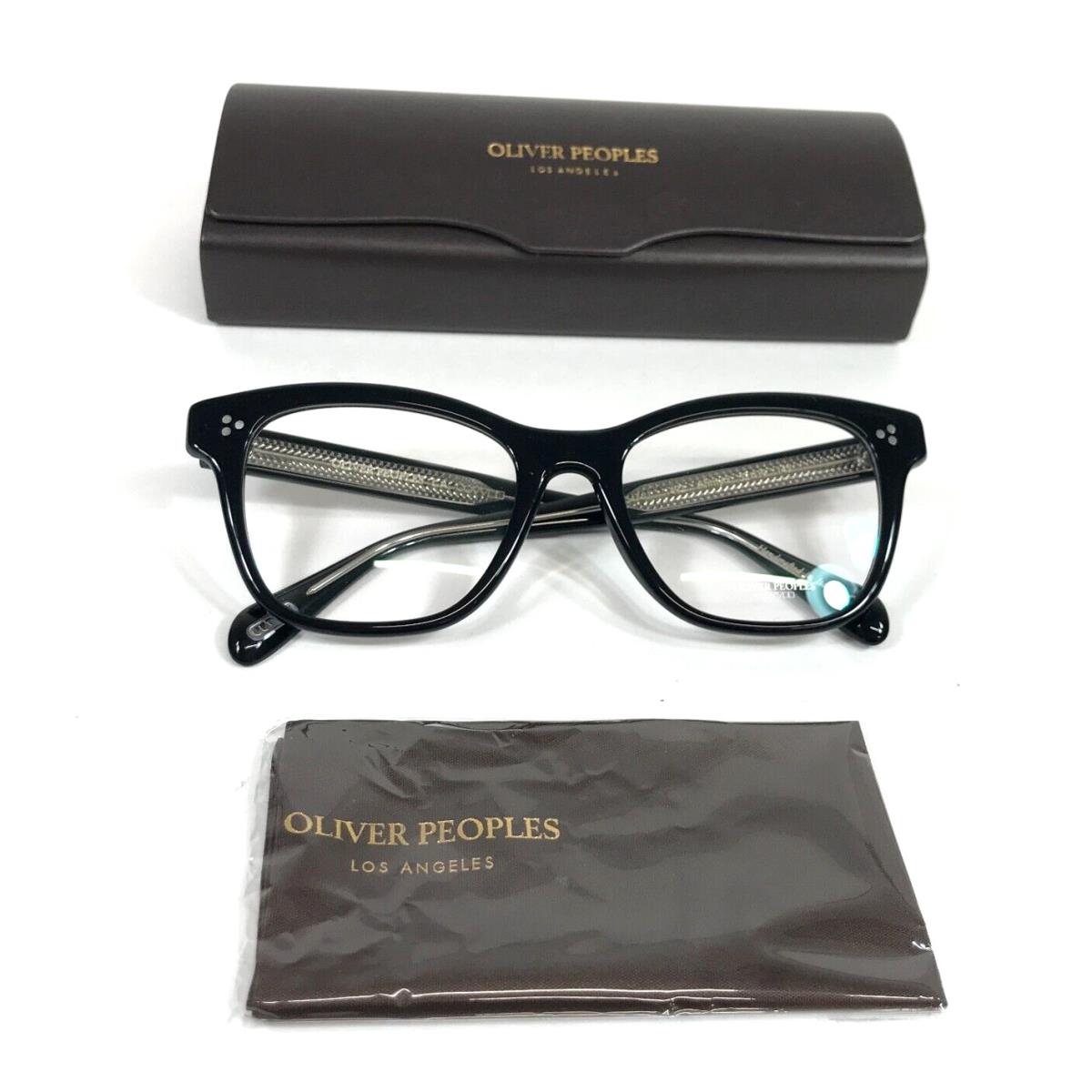 Oliver Peoples Eyeglasses Frames OV5474U 1492 Ahmya Black Square 52-19-145