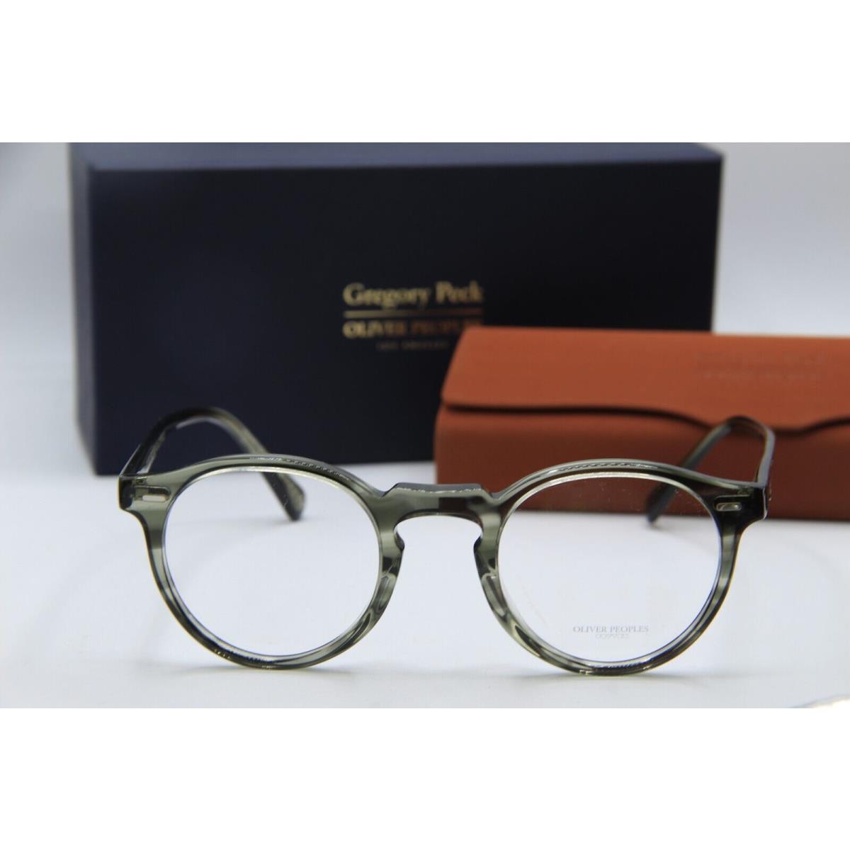 Oliver Peoples OV 5186 1705 Gregory Peck Eyeglasses W/case 47-23