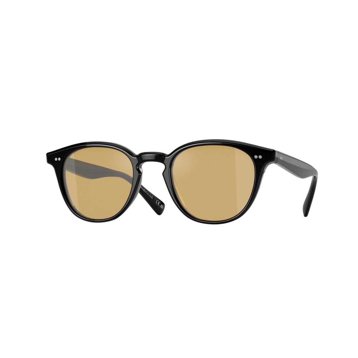 Oliver Peoples OV5454SU 10050F Desmon Sun Black Mustard 48 mm Men`s Sunglasses