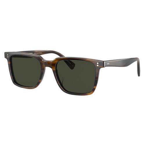 Oliver Peoples 0OV5419SU 1677P1 Bark/G-15 Polarized Square 50mm Men`s Sunglasses