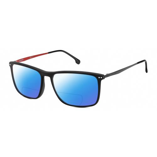 Carrera 8049/S-003 Unisex Polarized Bifocal Sunglasses Black Red 58mm 41 Options
