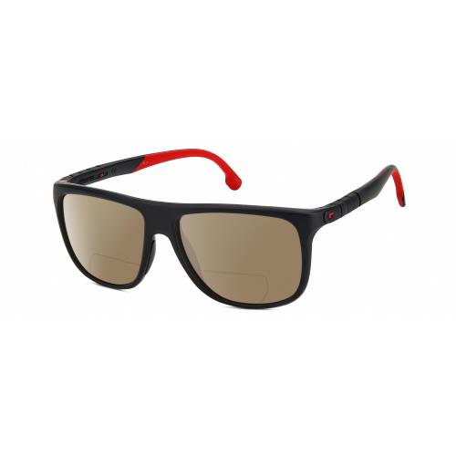 Carrera Hyperfit 17-S-0003 Unisex Polarized Bifocal Sunglasses Black 58mm 41 Opt Brown