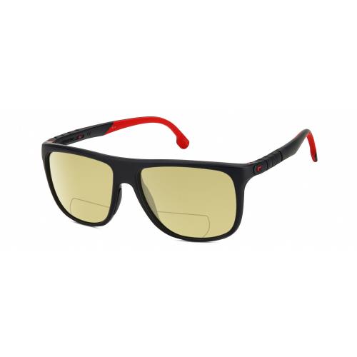 Carrera Hyperfit 17-S-0003 Unisex Polarized Bifocal Sunglasses Black 58mm 41 Opt Yellow