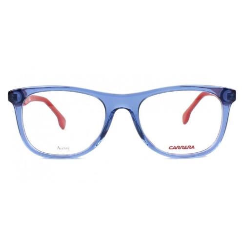 Carrera Unisex Carrerino 63 Eyeglasses in Blue Red Size 49-18-135