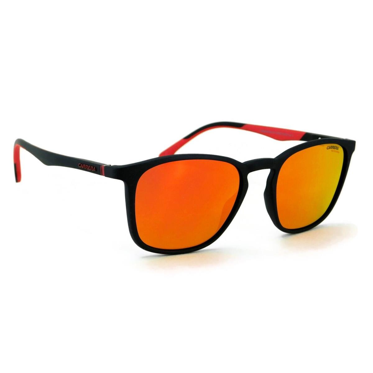 Carrera Sunglasses CA8041S - Black Red / Red HD Multi-layer Mirrored Lens