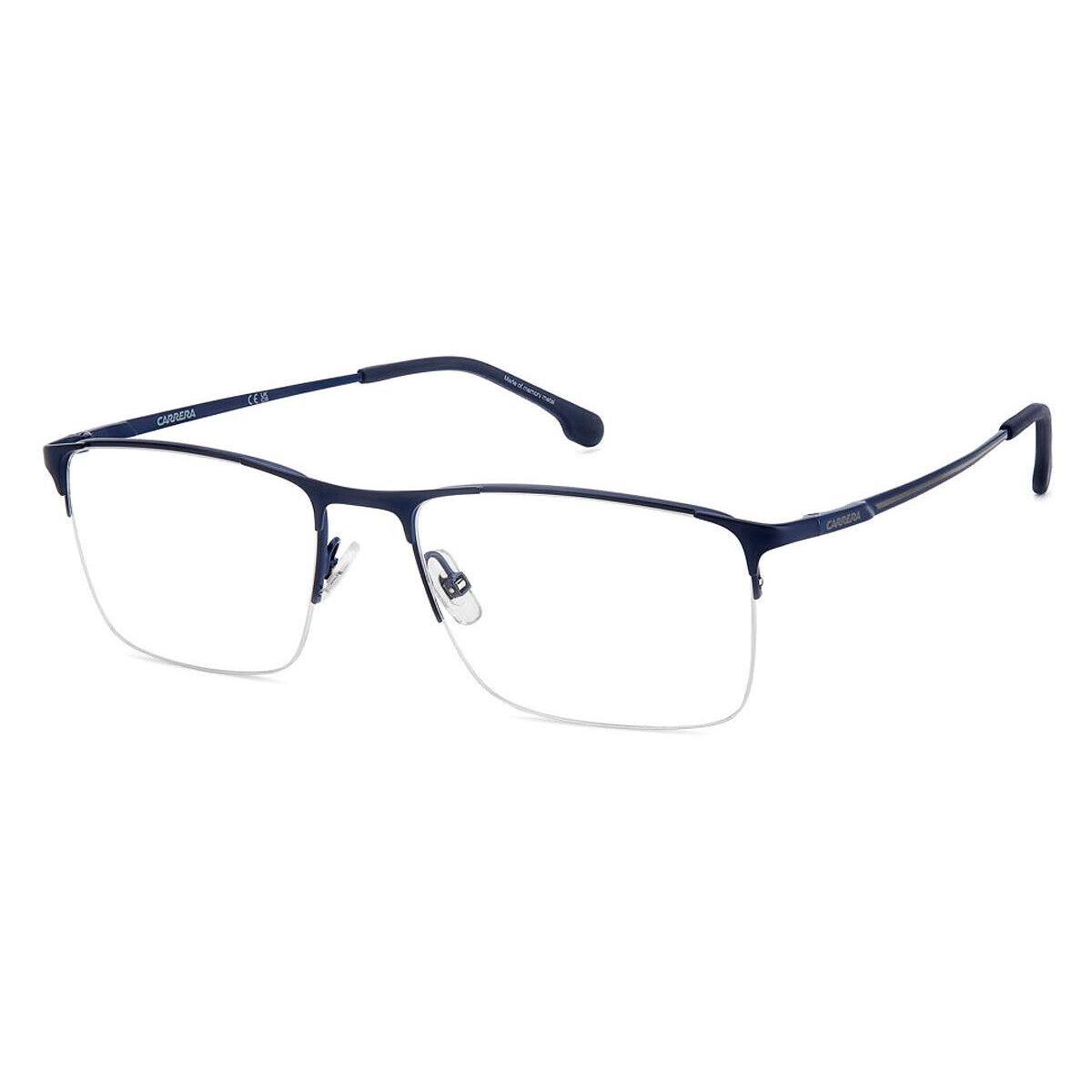 Carrera 8906 Eyeglasses Men Matte Blue 55mm