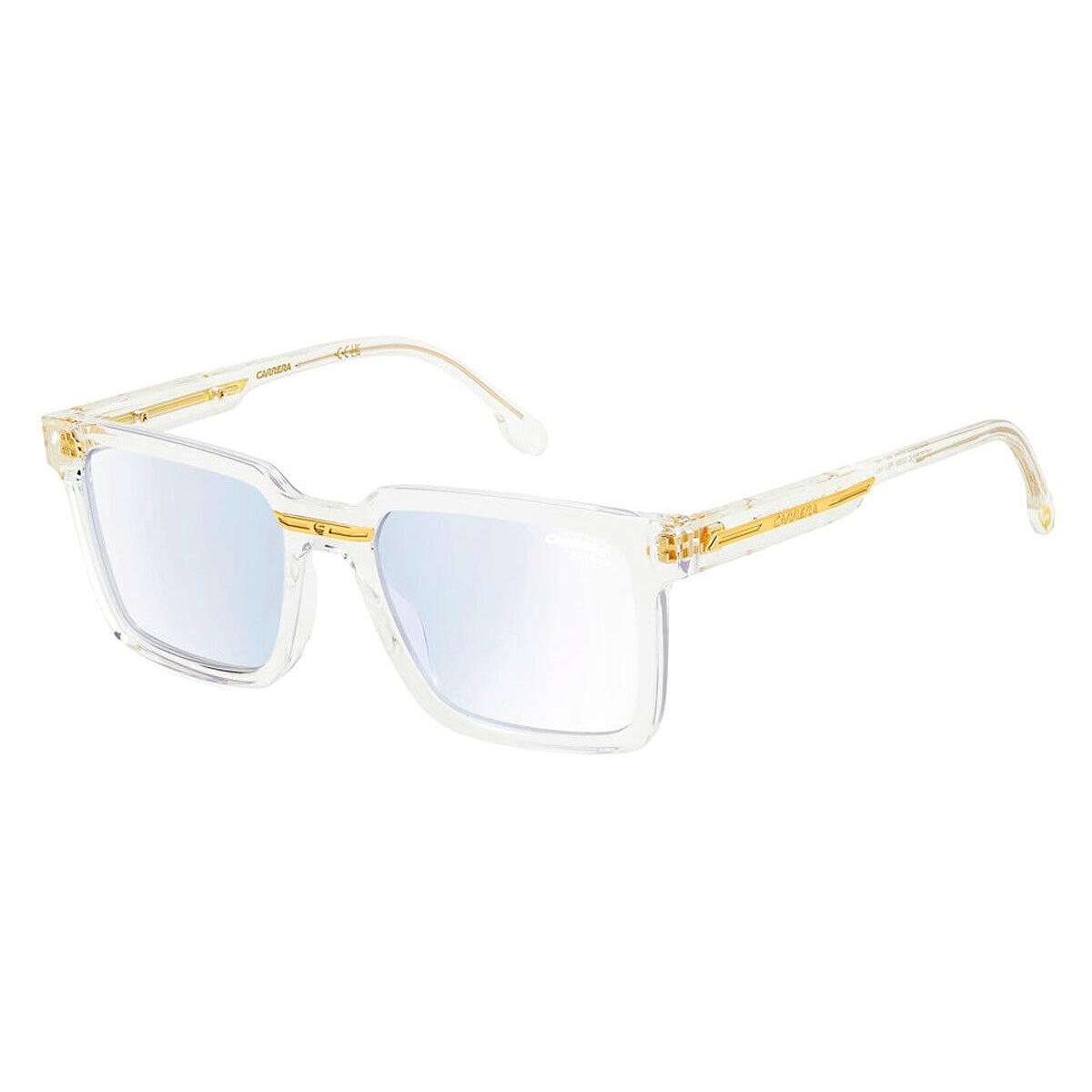 Carrera Victory C 02/BB Eyeglasses Men Crystal Gold 54mm - Frame: Crystal Gold, Lens: Blue Absorber