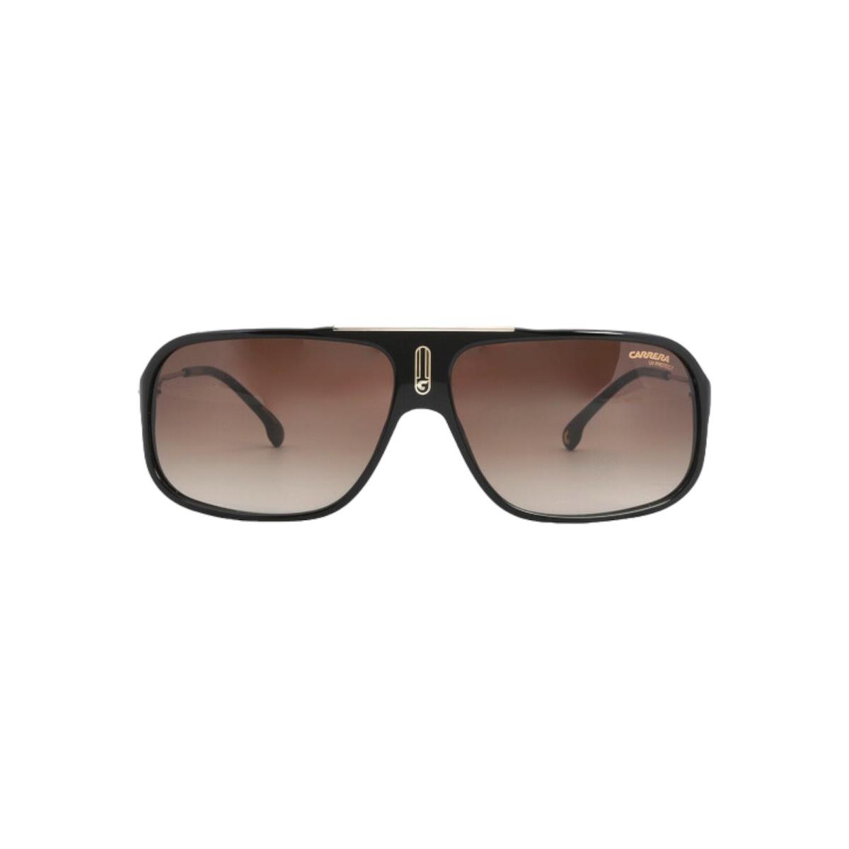 Carrera Cool 65 Unisex Black/brown Gradient Sunglasses - Frame: Black, Lens: Brown