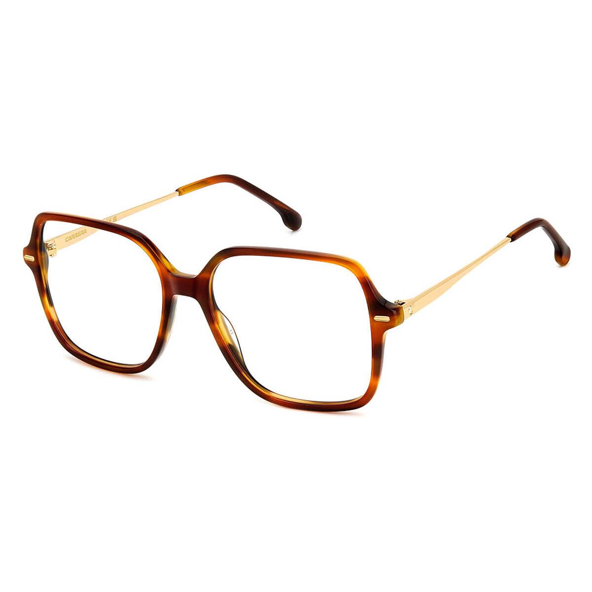 Carrera 3038 Eyeglasses Women Brown Horn 55mm