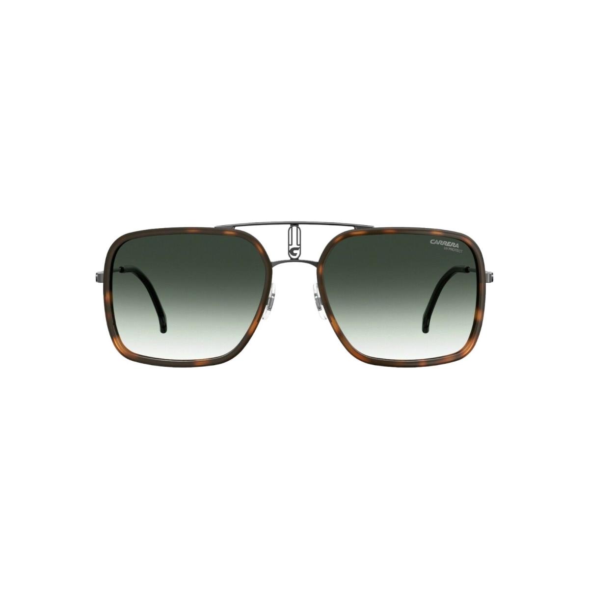 Carrera 1027/S Men`s Rectangular Brown/green Shaded 59-20-145 Sunglasses MSRP185