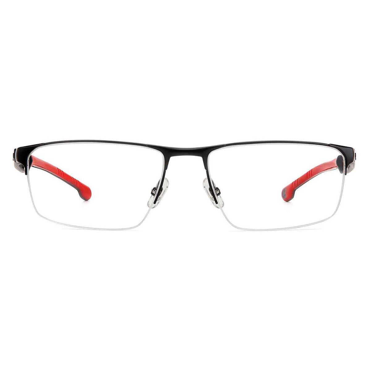 Carrera Carduc 025 Eyeglasses Men Black Red 57mm - Frame: Black Red, Lens: Demo