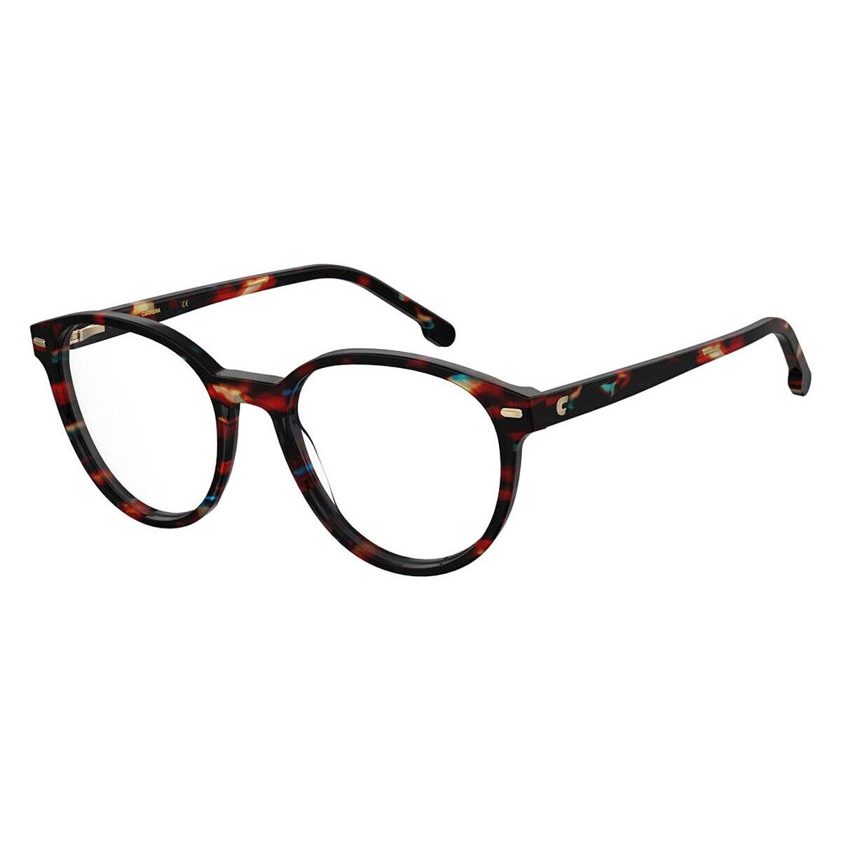 Carrera Car Eyeglasses Women Blue Havana 52mm