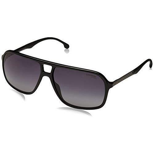 Carrera 8035/S Men`s Black Frame Gradient Lens Aviator Sunglasses