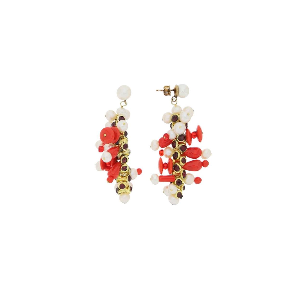 Dries Van Noten Dangling Pearl Drop Earrings