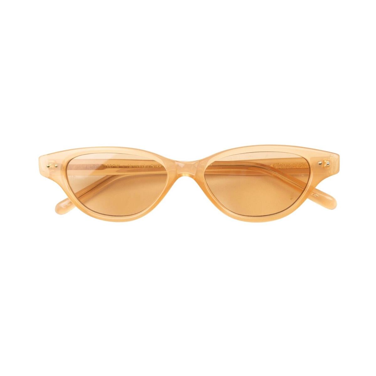 Dries Van Noten X Linda Farrow Vinatge Peach Cat Sunglasses Size OS