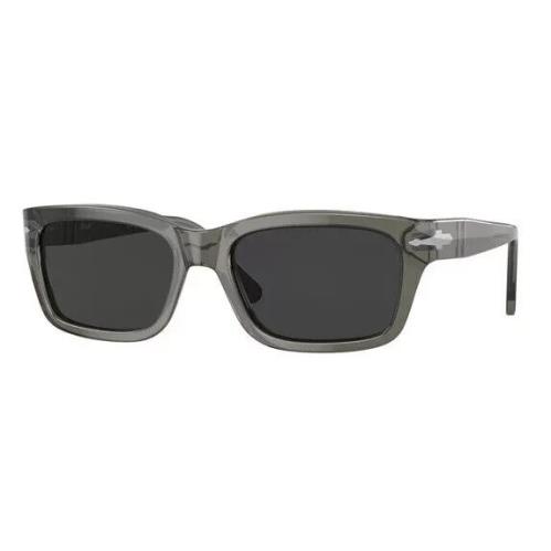 Persol PO3301S 110348 54 Opal Smoke Dark Grey Polarized Men`s Sunglasses