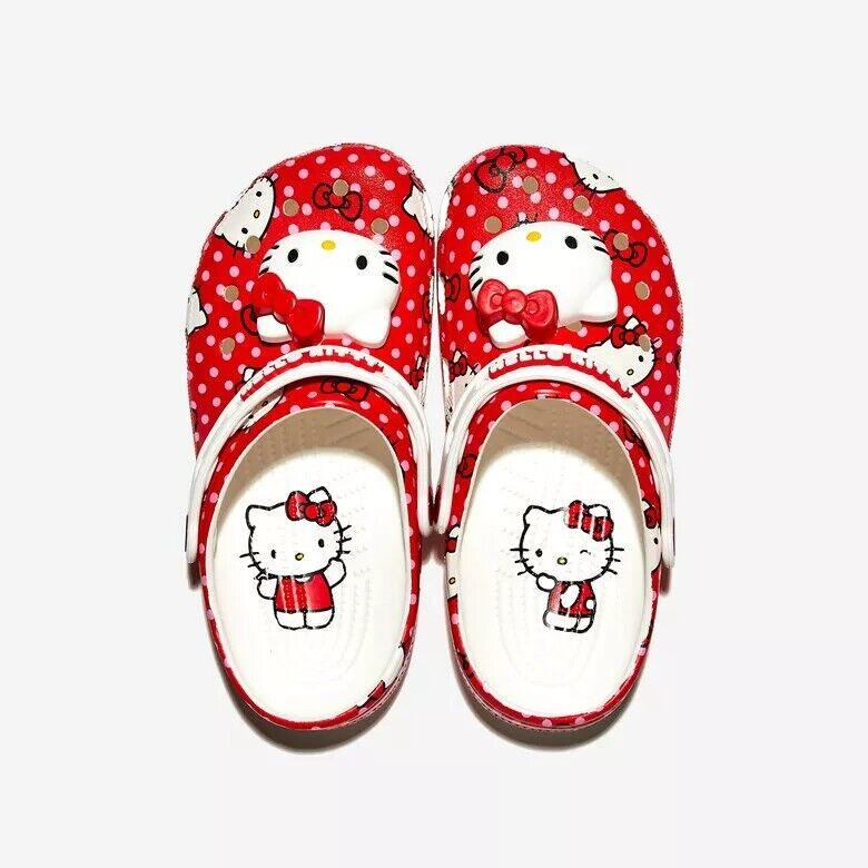 Crocs X Hello Kitty Classic Clog - 210577-90H Size C5 Infant