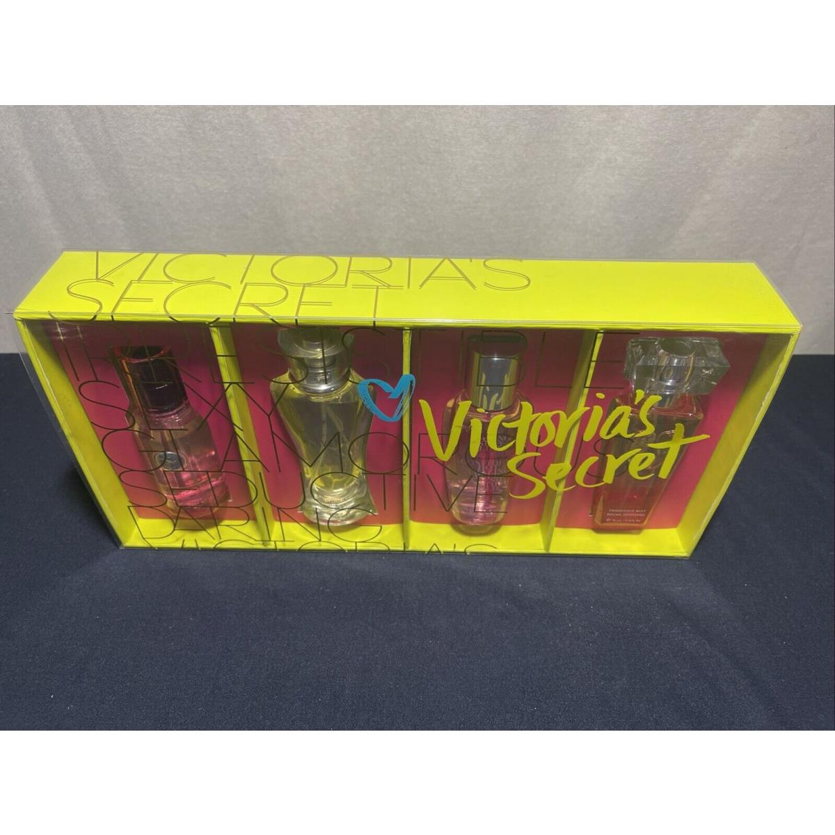 Victoria`s Secret Incredible Scented Mist 2.5 FL OZ Set Of 4 Retired