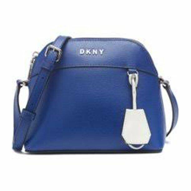 Dkny Bobi Satchel Medium Black Leather Detachable Crossbody Strap