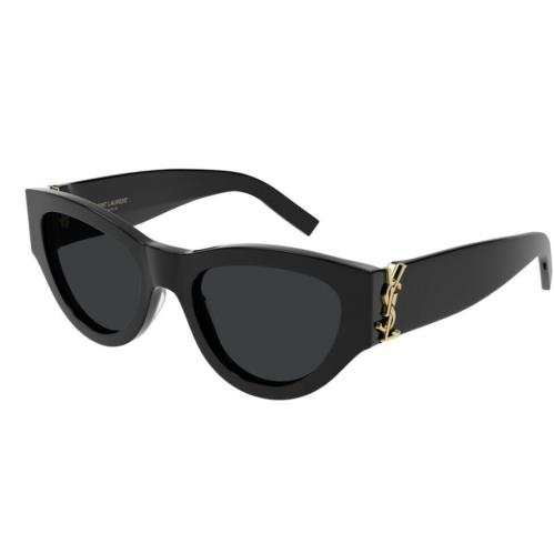 Saint Laurent SL M94-001 Black/gray Cat-eye Women Sunglasses