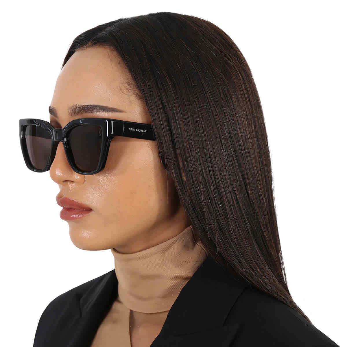 Saint Laurent Black Cat Eye Ladies Sunglasses SL 641 001 52 SL 641 001 52