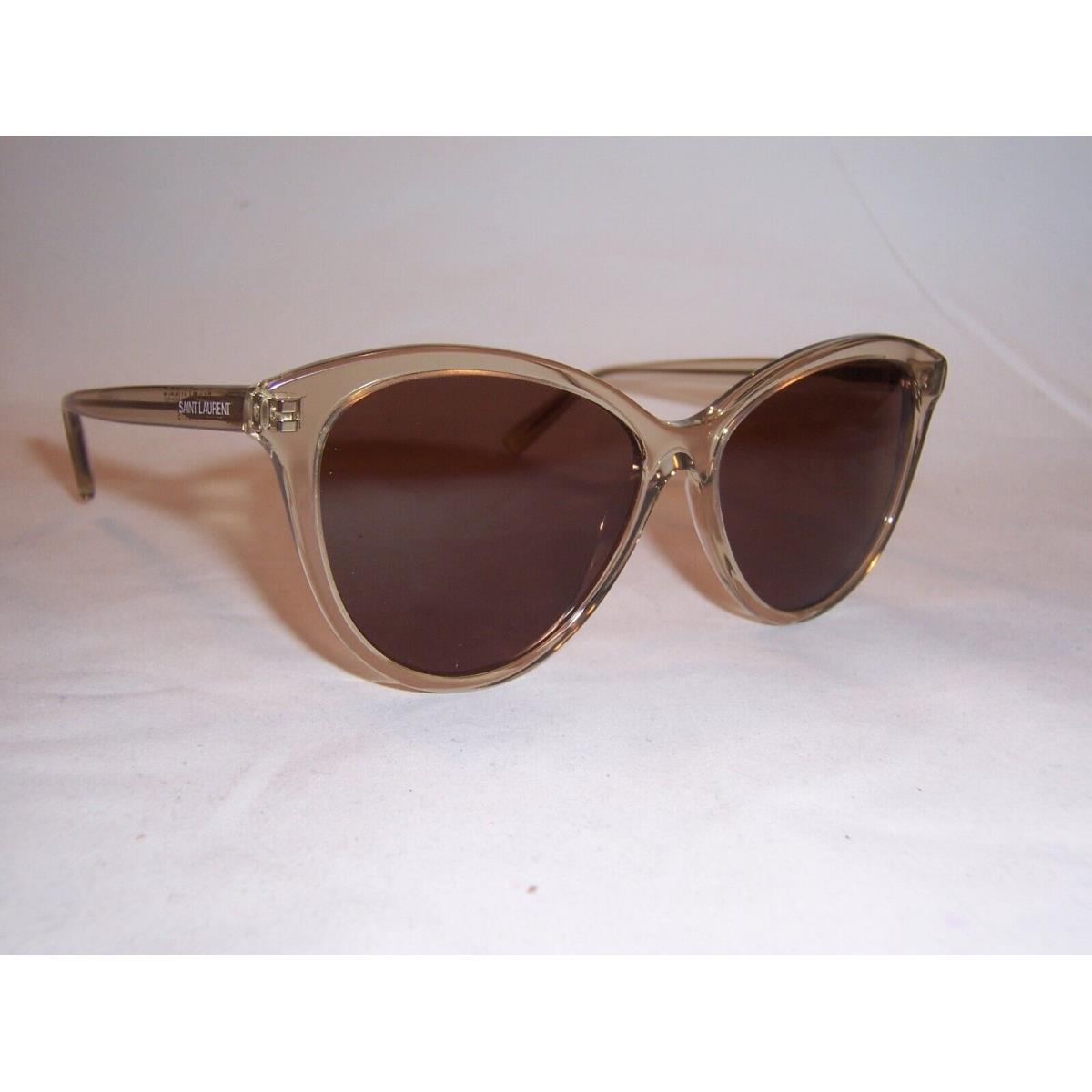 Saint Laurent Sunglasses SL 456 004 Yellow/brown